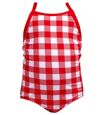 Funkita Badedragt - Printed - UV50+ - Red Checker