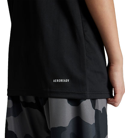 adidas Performance T-shirt - J TR-ES PRI T - Sort