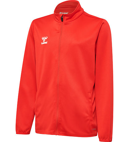Hummel Cardigan - HmlEssential Track Jacket - Rød