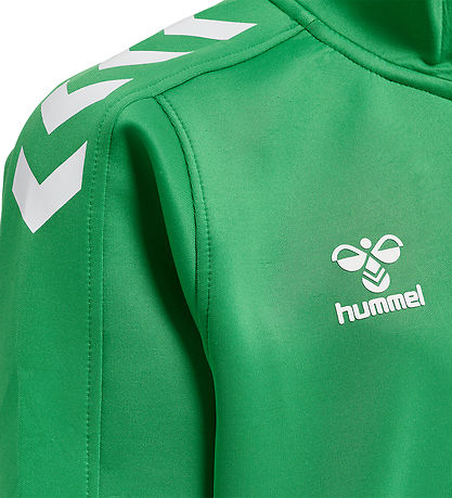 Hummel Bluse - HmlCore XK Half Zip Poly - Jelly Bean
