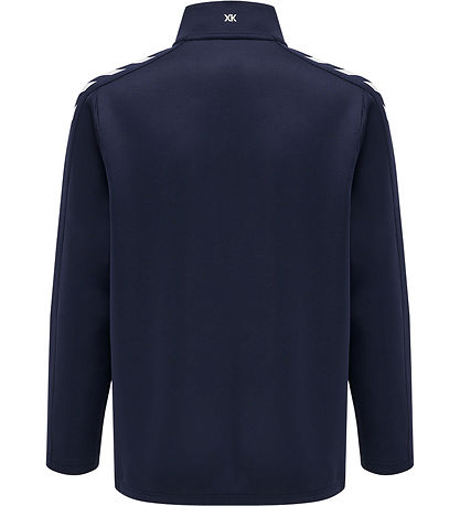 Hummel Bluse - HmlCore XK Half Zip Poly - Marine