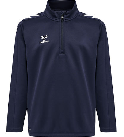 Hummel Bluse - HmlCore XK Half Zip Poly - Marine