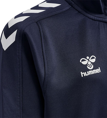 Hummel Bluse - HmlCore XK Half Zip Poly - Marine