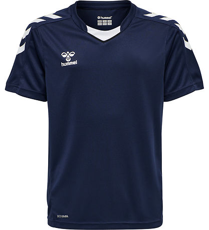 Hummel T-shirt - HmlCore XK Poly Jersey - Marine