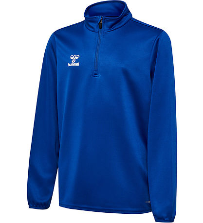Hummel Bluse - HmlEssential Half Zip - True Blue