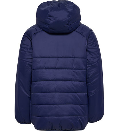 Hummel Dynejakke - HmlGo Quilted Hood - Marine