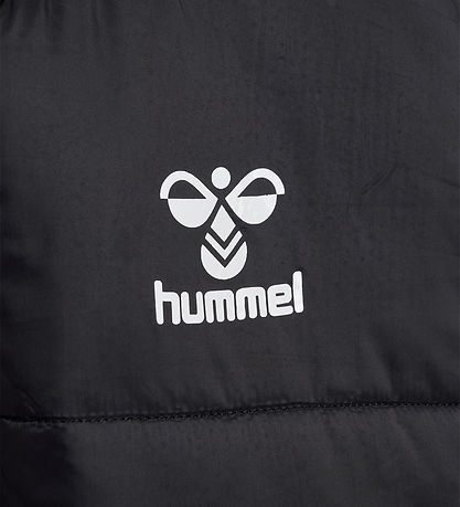 Hummel Dynejakke - HmlGo Quilted Hood - Sort
