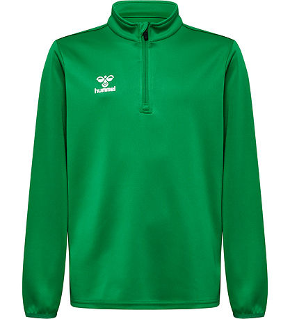 Hummel Bluse - HmlEssential Half Zip - Jelly Bean