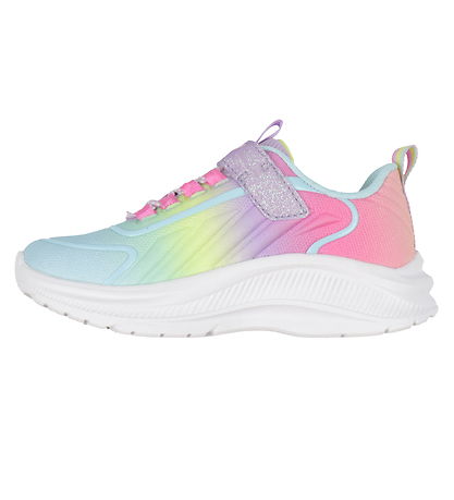 Skechers Sko m. Lys - Rainbow Cruisers - Lavender/Multi