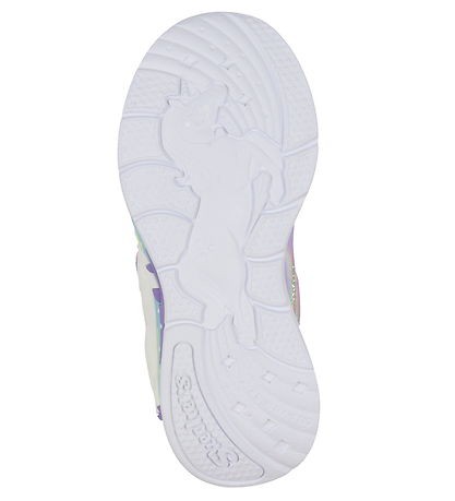 Skechers Sko m. Lys - Unicorn Chaser - Lavender/Multi