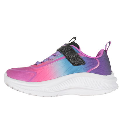 Skechers Sko m. Lys - Rainbow Cruisers - Black/Multi
