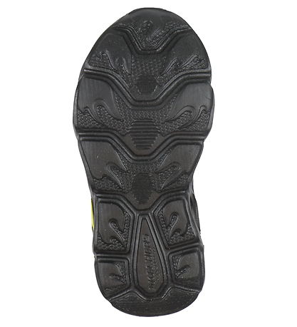 Skechers Sko m. Lys - Thermo-Flash Wheel Buddies - Rød/Sort