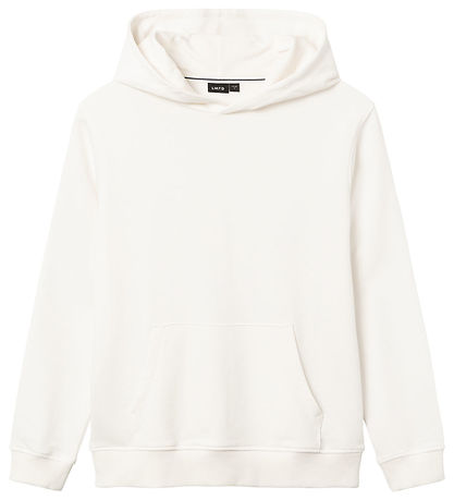 LMTD Hættetrøje - NlmLar - White Alyssum