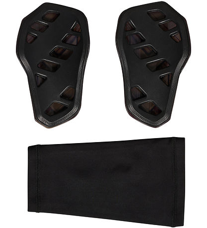 Hummel Benskinner - HmlShin Guards Hyper Fit - Rød/Sort