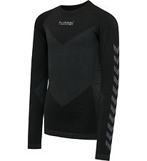 Hummel Træningstrøje - First Seamless Jersey - Sort