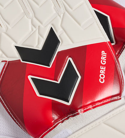 Hummel Målmandshandsker - hmlGK Core Grip - Hvid m. Rød