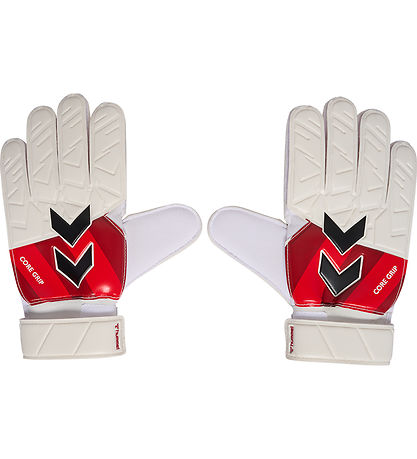Hummel Målmandshandsker - hmlGK Core Grip - Hvid m. Rød