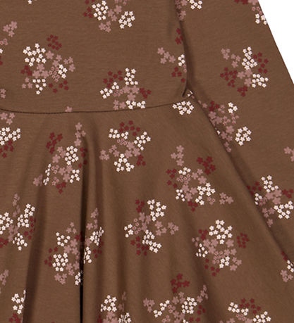 Müsli Kjole - Flora Swing - Bark/Cabernet/Nightingale