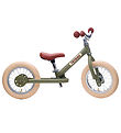 TryBike Løbecykel - Steel - Vintage Edition - Støvet Grøn