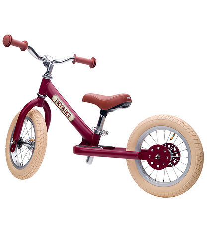 TryBike Løbecykel - Steel - Vintage Edition - Rød
