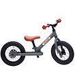 TryBike Løbecykel - Steel - Grå