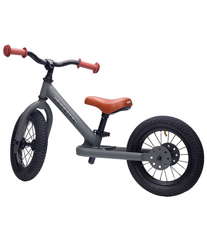 TryBike Løbecykel - Steel - Grå