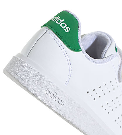 adidas Performance Sko - Advantage Base 2.0 - Hvid/Grøn
