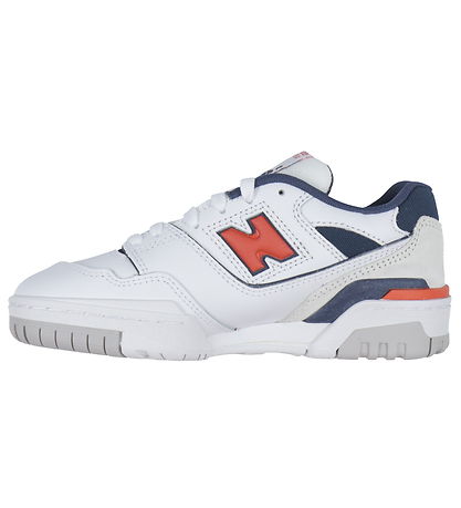 New Balance Sko - 550 - White/True Red