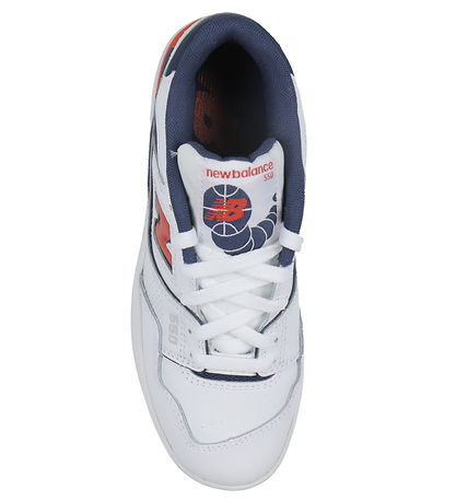 New Balance Sko - 550 - White/True Red