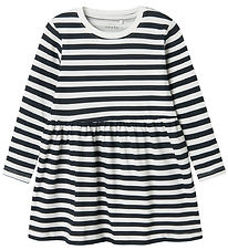 Name It Kjole - NmfVivia - Noos - Bright White/Stripes