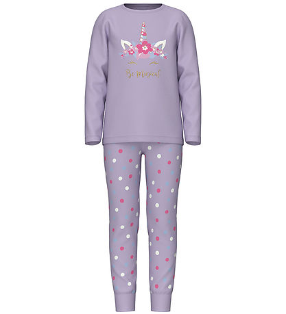 Name It Nattøj - NkfNightset - Noos - Pastel Lilac