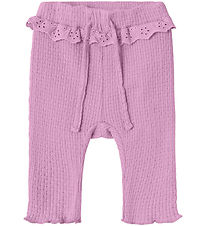 Name It Hosen - Strick - NbfLona - Pastel Lavender