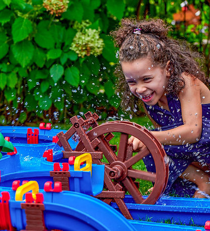 AquaPlay Vandbane - 126x104 cm - 109 dele - Mega Water Wheel