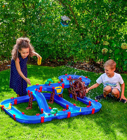 AquaPlay Vandbane - 126x104 cm - 109 dele - Mega Water Wheel