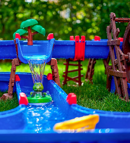 AquaPlay Vandbane - 126x104 cm - 109 dele - Mega Water Wheel
