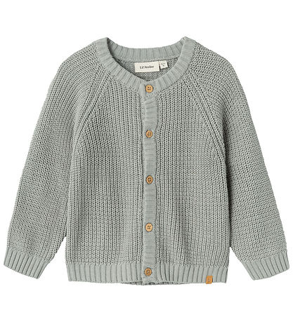 Lil' Atelier Cardigan - Strik - Noos - NmnEmlen -  Limestone