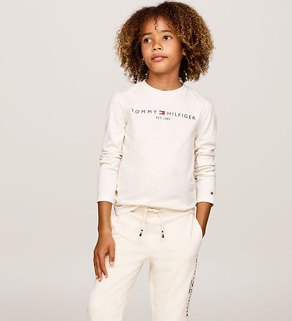 Tommy Hilfiger Bluse - U Essential - Calico Heather