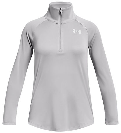 Under Armour Bluse m. Lynlås - Tech Graphic - Pitch Gray
