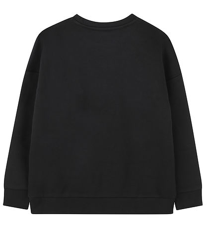 BOSS Sweatshirt - Sort m. Hvid