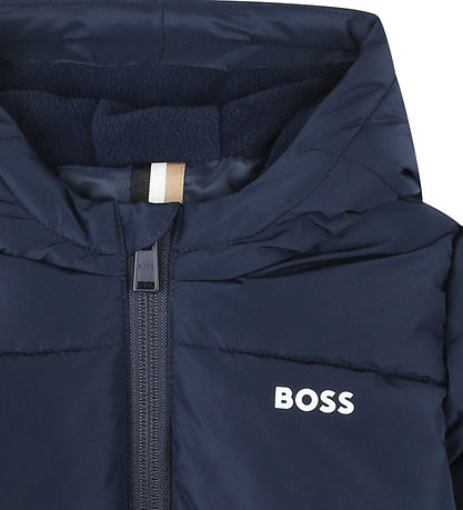 BOSS Dynejakke - Navy