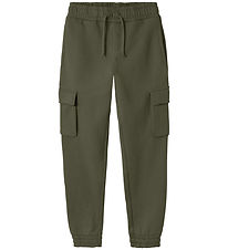 Name It Sweatpants - NkmOllie - Noos - Olive Night