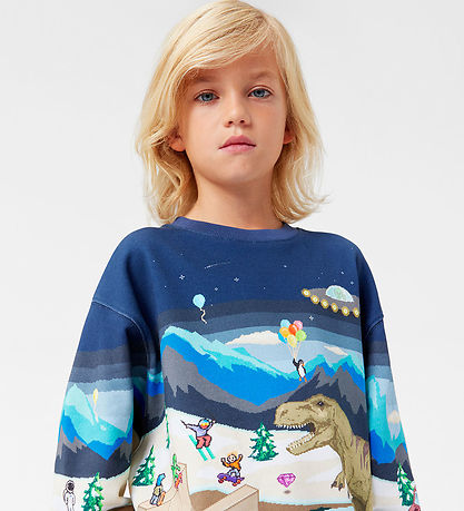 Molo Sweatshirt - Monti - Pixelscape