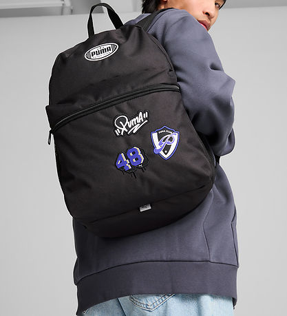 Puma Rygsæk - Patch - Sort m. Print