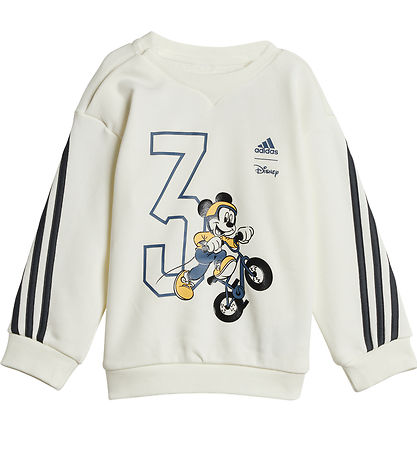 adidas Performance Sweatsæt - I DY MM JOG - Hvid/Blå