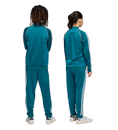 adidas Originals Bukser - SST Track - Petroleum