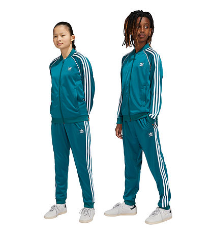 adidas Originals Bukser - SST Track - Petroleum