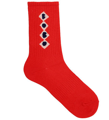 Bobo Choses Strømper - Diamonds - Rød