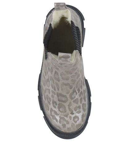 Angulus Støvler m. For - Chelsea - Silver Leo/Black