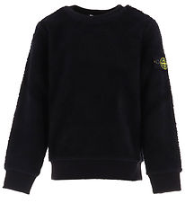 Stone Island Fleecetrøje - Sort