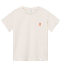 Les Deux T-shirt - Nørregaard - Ivory/Orange